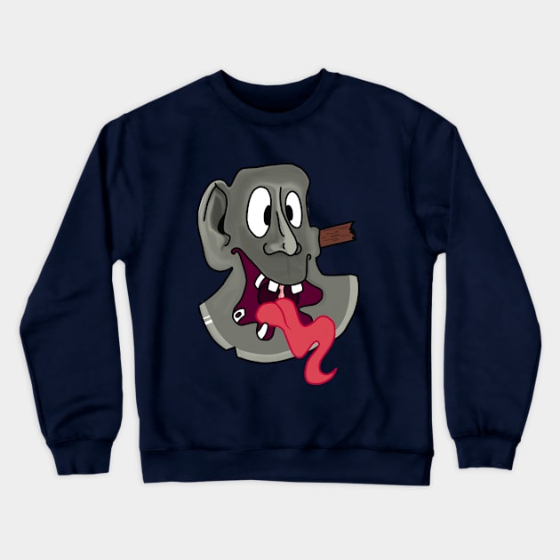 Battleaxe(cartoonish) Crewneck Sweatshirt by Sweeterfuturedesigns